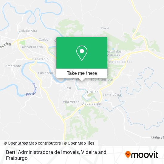 Berti Administradora de Imoveis map