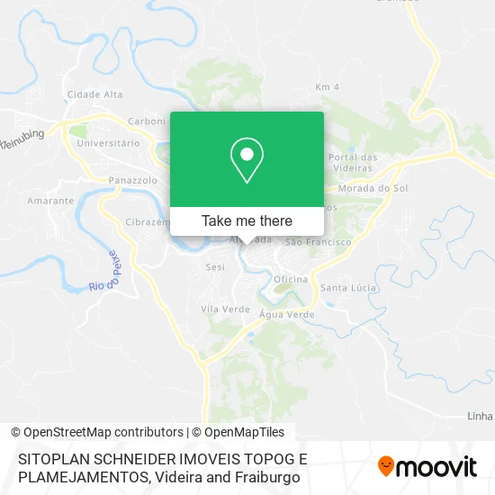 SITOPLAN SCHNEIDER IMOVEIS TOPOG E PLAMEJAMENTOS map