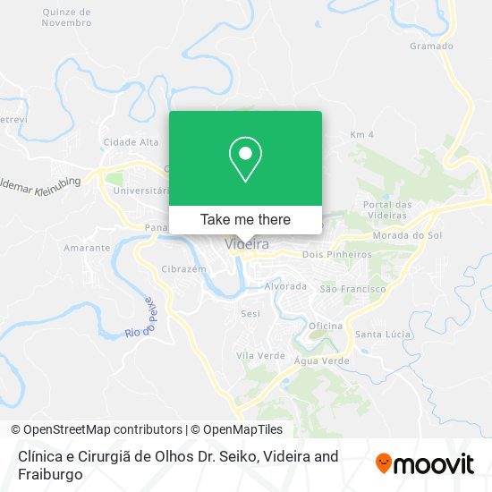Clínica e Cirurgiã de Olhos Dr. Seiko map