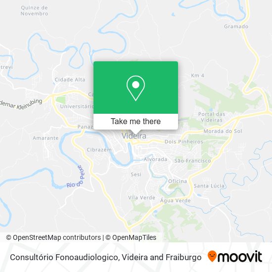 Consultório Fonoaudiologico map