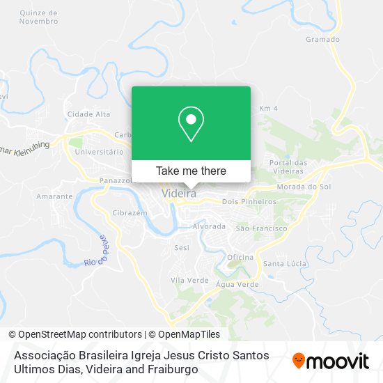 Associação Brasileira Igreja Jesus Cristo Santos Ultimos Dias map