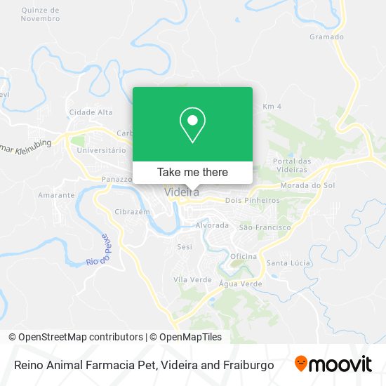 Reino Animal Farmacia Pet map