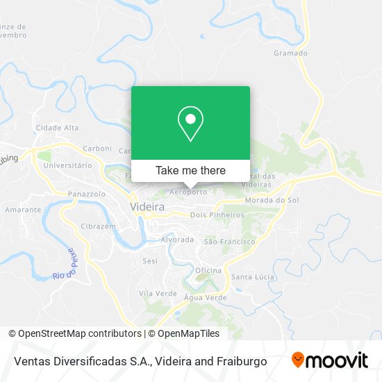Ventas Diversificadas S.A. map