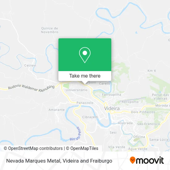 Nevada Marques Metal map