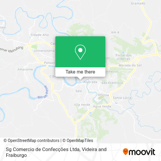 Sg Comercio de Confecções Ltda map