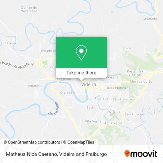 Matheus Nica Caetano map