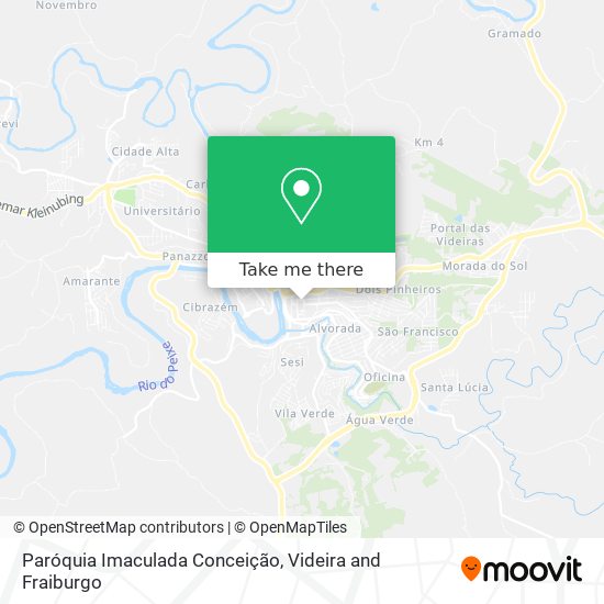Paróquia Imaculada Conceição map