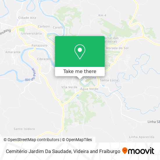 Cemitério Jardim Da Saudade map