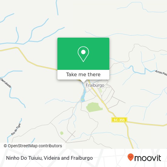 Ninho Do Tuiuiu, Rua Arnoldo Frey, 583 Centro Fraiburgo-SC 89580-000 map