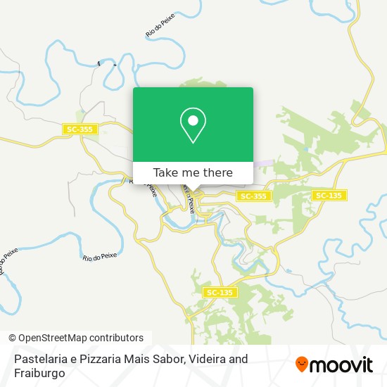 Pastelaria e Pizzaria Mais Sabor map