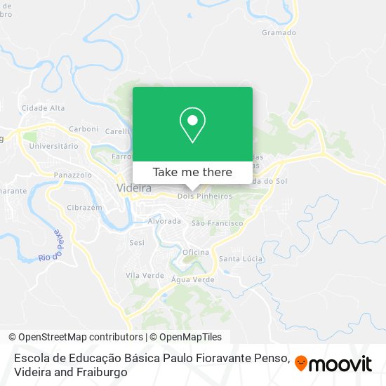 Escola de Educação Básica Paulo Fioravante Penso map