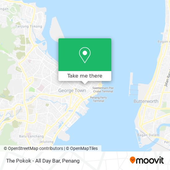 The Pokok - All Day Bar map