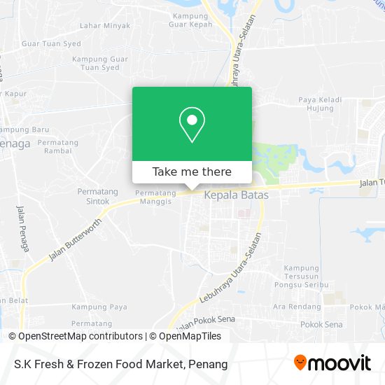 S.K Fresh & Frozen Food Market map