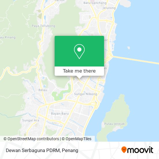 Dewan Serbaguna PDRM map