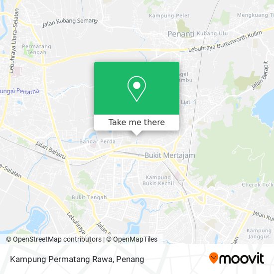 Kampung Permatang Rawa map