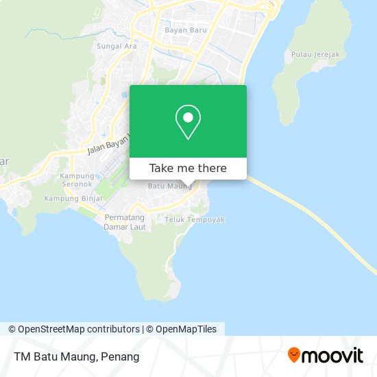 TM Batu Maung map