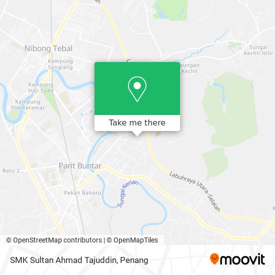 Peta SMK Sultan Ahmad Tajuddin
