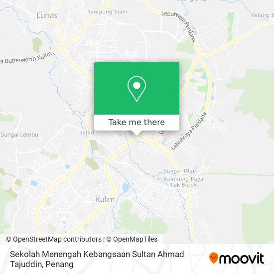 Sekolah Menengah Kebangsaan Sultan Ahmad Tajuddin map