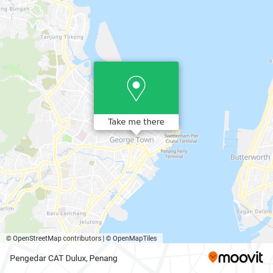 Pengedar CAT Dulux map