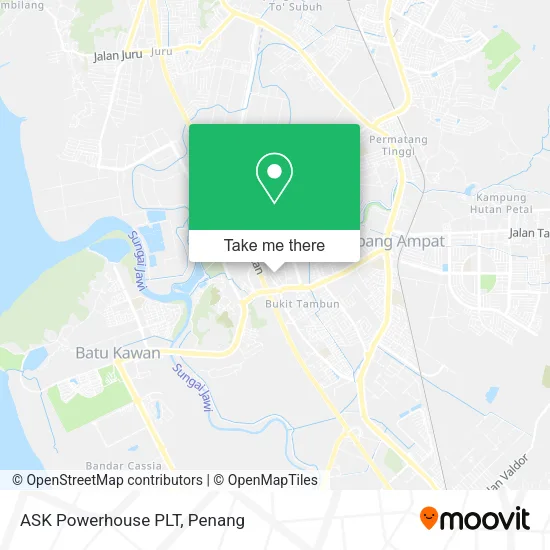 ASK Powerhouse PLT map