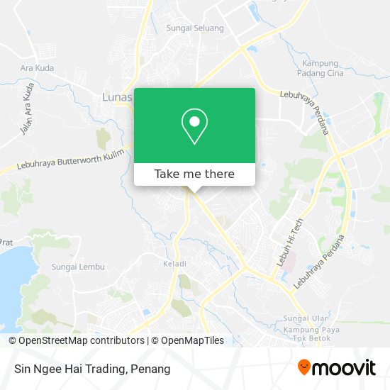 Peta Sin Ngee Hai Trading