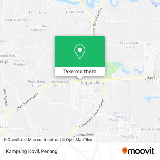 Kampung Kovil map