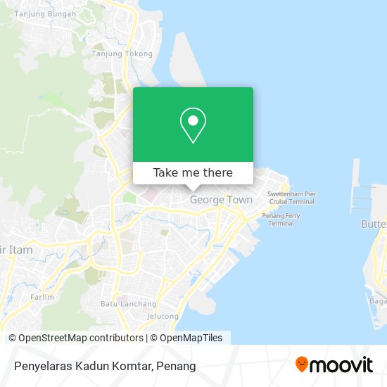 Penyelaras Kadun Komtar map