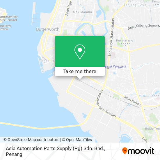 Asia Automation Parts Supply (Pg) Sdn. Bhd. map