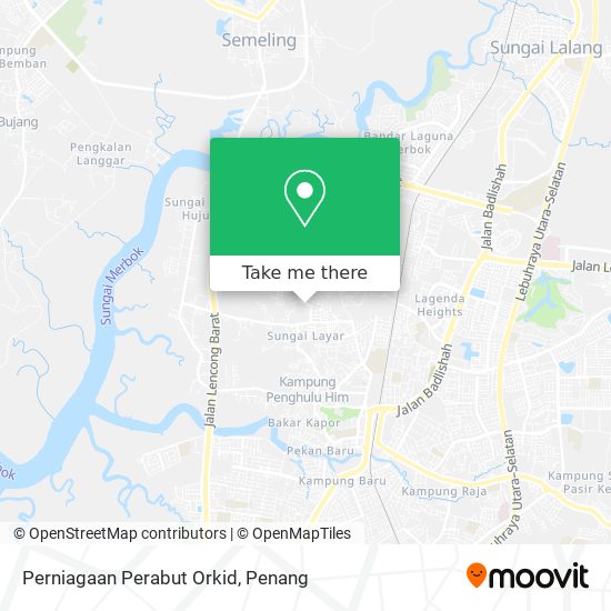 Peta Perniagaan Perabut Orkid