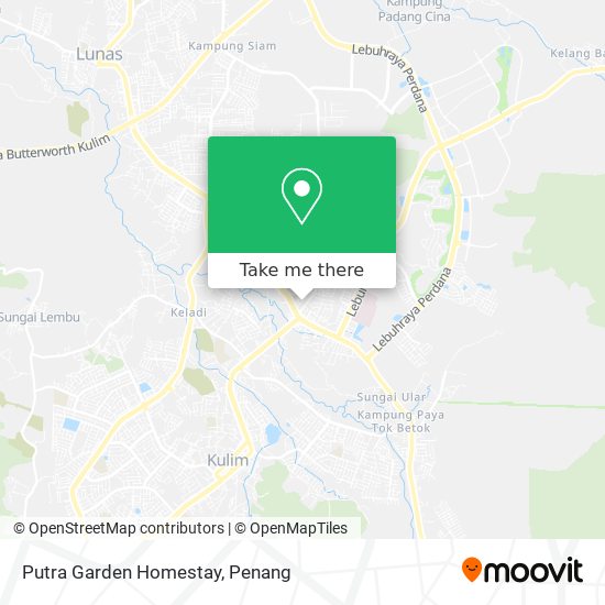 Putra Garden Homestay map