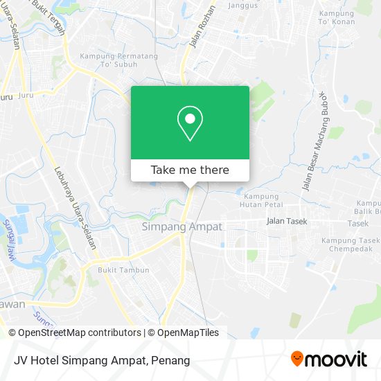 Peta JV Hotel Simpang Ampat