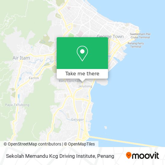 Peta Sekolah Memandu Kcg Driving Institute