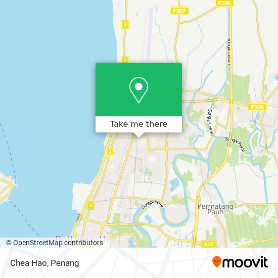 Chea Hao map