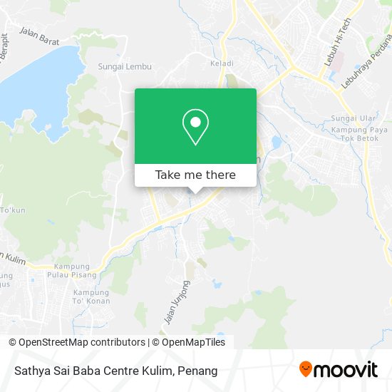 Sathya Sai Baba Centre Kulim map