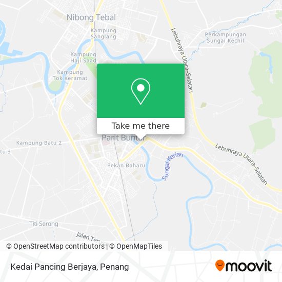 Kedai Pancing Berjaya map