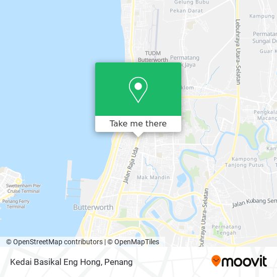 Kedai Basikal Eng Hong map