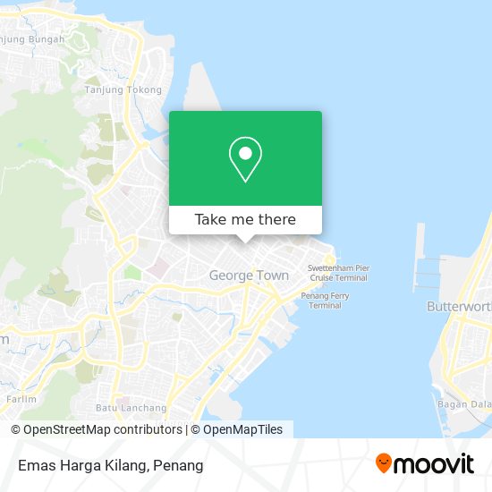 Emas Harga Kilang map