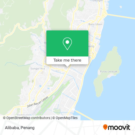 Alibaba map