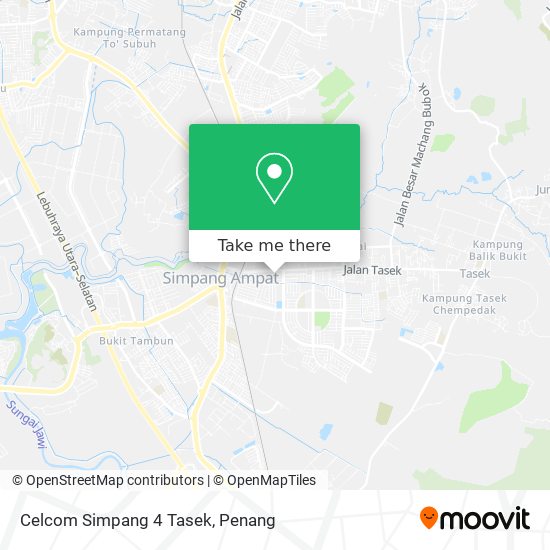 Peta Celcom Simpang 4 Tasek