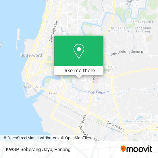 Peta KWSP Seberang Jaya