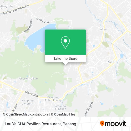 Lau Ya CHA Pavilion Restaurant map