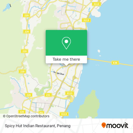 Spicy Hut Indian Restaurant map