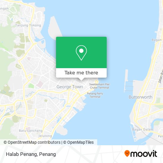 Halab Penang map