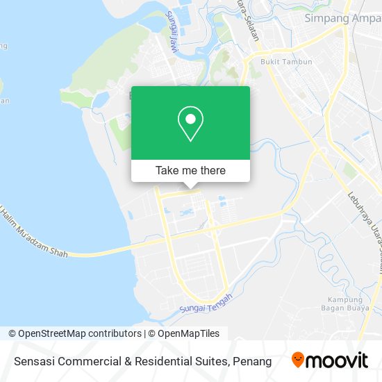 Peta Sensasi Commercial & Residential Suites