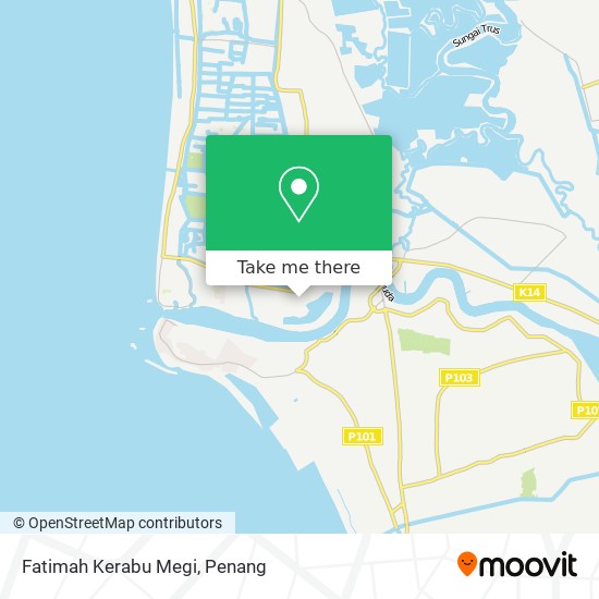 Fatimah Kerabu Megi map