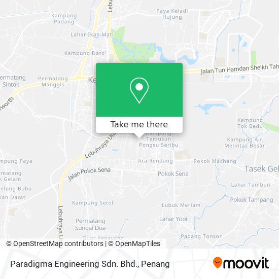 Paradigma Engineering Sdn. Bhd. map