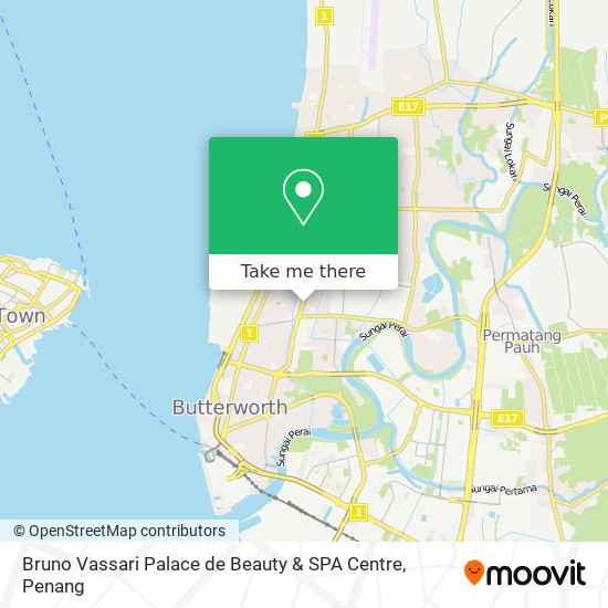Bruno Vassari Palace de Beauty & SPA Centre map