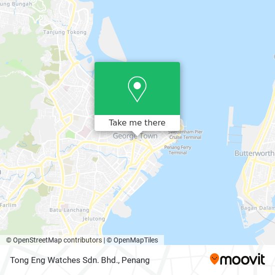 Tong Eng Watches Sdn. Bhd. map