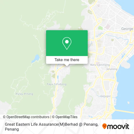 Great Eastern Life Assurance(M)Berhad @ Penang map
