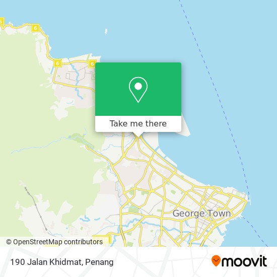 190 Jalan Khidmat map